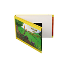 Letterpress printing Video Brochure Card , 128MB-16GB Video Greeting Card