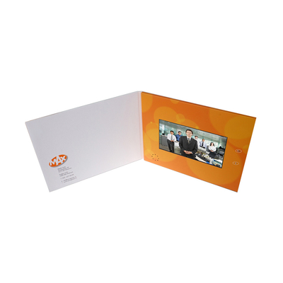Quadro video Mini For Gifts da foto de 7 Digitas do cartão do folheto do LCD da polegada
